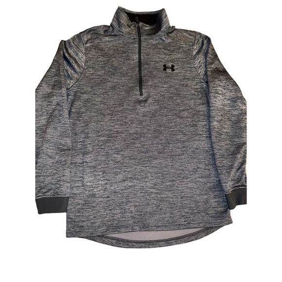 Men’s Under Armour Fleece Lined 1/4 Zip Cold Gear Loose Fit Top, Blue size S - Picture 1 of 8